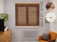 Римская штора система Light I&H Лен Файн Шоколад с верхним и нижним кантами 40*170 см - зображення 1