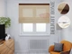 Римская штора система Light I&H Лен 900 Бежевый с верхним кантом 160*170 см - зображення 1