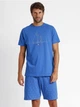 Піжама Admas Antonio Miro 60910 S Блакитна (8433623681271) - зображення 1