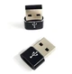 Переходник для зарядки USB 2.0 - > TYPE-C для телефона, ноутбука (793834280) Черный - изображение 3