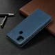Чохол-книжка з кишеньками UniCase Geometric Pattern для Xiaomi Redmi 9C - Blue - зображення 3