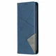 Чохол-книжка з кишеньками UniCase Geometric Pattern для Xiaomi Redmi 9C - Blue - зображення 4