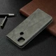 Чехол-книжка с кармашками UniCase Geometric Pattern для Xiaomi Redmi 9C - Grey - изображение 3