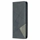 Чехол-книжка с кармашками UniCase Geometric Pattern для Xiaomi Redmi 9C - Black - изображение 4