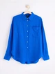Сорочка Lindex 34 синій 8537278_blue-34 - изображение 3