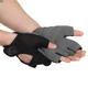 Перчатки для фитнеса перчатки спортивные Zelart Hard Touch 9529 размер XL Black-Grey - изображение 2