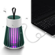 Электрическая ловушка насекомых на аккумуляторе с питанием на USB electric shock с светодиодным фотокатализатором - изображение 4