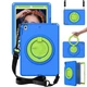 Чехол STR EVA с ремнём для ношения и круглой подставкой для Apple iPad 9, (10.2" экран) Blue - изображение 2