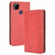 Чехол-книжка Deexe Retro Style для Xiaomi Redmi 9C / Redmi 10A - Red - изображение 1