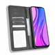 Чехол-книжка Deexe Retro Style для Xiaomi Redmi 9C / Redmi 10A - Black - изображение 6