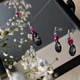 Срібний комплект Spark зі Swarovski Double Drop NKC323061061FSN - зображення 4
