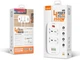 Сетевой фильтр-удлинитель LDNIO SC4407Q 4 розетки 4 USB + 1 QC 3.0 3.4 A 2 м White (SC4407Q) - изображение 7