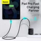 Сетевое зарядное устройство Baseus Compact Quick Charger 2USB+Type-C 30W Black - изображение 6