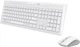 Комплект бездротовий Rapoo 8210M Wireless/Bluetooth White - изображение 2