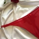 Трусы стринги Lormar S вишневые (30029К) - изображение 5