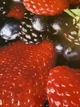 Кухонний фартух Лісова ягода (наклейка для кухні, самоклеюча вінілова плівка скіналі) 650*2500 мм - зображення 3