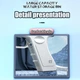 Водяной пистолет Glock электрический, зарядка USB + Большой магазин Синий - изображение 5