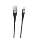 Кабель Charge\OTG Borofone BX32 Munificent USB To microUSB 5A 1М Black(BX32MB) - изображение 3