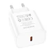 Зарядное устройство BOROFONE Power single port charger BA71A 1Type-C 20W/3A PD/QC white - изображение 1