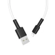 Кабель Charge\OTG Borofone BX31 Soft silicone USB To Lightning 2,4A 1М White(BX31LW) - изображение 2