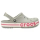 Женские кроксы Серые Crocs Bayaband Clog Light Grey/Pink 205089 37 (M5-W7) - изображение 1