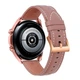 Ремешок для Samsung Galaxy Watch 3 41mm / Watchbands Standart - коричнево-розовый / ширина крепления 20мм / размер L / кожаный (WB1089274) - изображение 1
