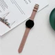 Ремешок для Samsung Galaxy Watch 3 41mm / Watchbands Standart - коричнево-розовый / ширина крепления 20мм / размер L / кожаный (WB1089274) - изображение 3