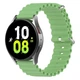Ремешок для Zepp E - зеленый / ширина крепления 20мм / силикон / Watchbands Hump (W23-6WB10410327) - изображение 1