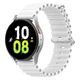 Ремешок для Zepp E - белый / ширина крепления 20мм / силикон / Watchbands Hump (W23-2WB40494444) - изображение 1