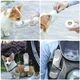 Поилка/бутылка для воды для собак/котов 258 мл с отделом для корма 200 мл HQ PET PRODUCTS серый (РВ-26378) - изображение 3