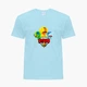 Дитяча футболка Бравл Старс (Brawl Stars) (25186-1701) 122-128 см Бавовна Блакитний - зображення 4