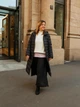 Пуховик зимний длинный женский Uniqlo 269972596 M Черный (1159778695) - изображение 2