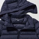 Пуховик зимний женский Uniqlo 284439685 S Синий (1159778715) - изображение 13
