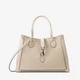 Сумка женская кожаная шоппер большая Regina Notte Shopper 3177 Нюдовый - изображение 1