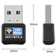 Однодіапазонний Wi-Fi/Bluetooth USB‑адаптер U&P WB303 150M Black (SHT-WB303-BK) - зображення 5