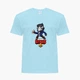 Детская футболка Бравл Старс Ворон (Brawl Stars Crow) (25186-1059) 146-152 см Хлопок Голубой - изображение 4