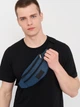Сумка на пояс бананка мужская тканевая Wallaby 2906 Синяя - изображение 2