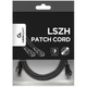 Патч-корд 3м S/FTP Cat 6A CU LSZH black Cablexpert (PP6A-LSZHCU-BK-3M) - изображение 4