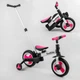 Велосипед-трансформер Best Trike 55475 (1) колеса PU 10'', родительская ручка, съемные педали - изображение 3