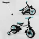 Велосипед-трансформер Best Trike 56659 (1) колеса PU 10'', батьківська ручка, знімні педалі - зображення 3