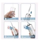 Портативный ирригатор для зубов и полости рта Portable Oral Irrigator FC 1591 230 мл бытовой - изображение 4
