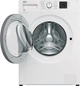 Пральна машина з фронтальним завантаженням BEKO, Білий+сірий люк (WUE6511XSW) - зображення 2