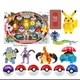 Набор фигурок из 6 шт Покемон Покебол Pokemon GO покетбол с фигуркой-трансформером - изображение 2