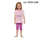 Пижама для девочки Baykar детские девочка бриджи футболка летние хлопок р 6 116-122 см 6-7 лет Светло-розовый арт 9215-248 - изображение 3