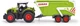 Traktor Dickie Toys Claas z przyczepą (SBA203739004) - obraz 5