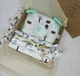 Набор пеленок для новорожденных a.l.babybox Оленята в лесу Мятные - изображение 1