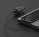 Зарядний пристрій для Авто Mijia Xiaomi 100W Car (CC07ZM) (USB-A + USB-C) + Кабель Type-C to Type-C Black - зображення 11