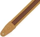 Гітарний ремінь LEVY'S MC2CG-TAN-TAN Cotton Combo Guitar Strap – Tan Cotton with Tan Leather Strip - зображення 2