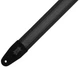 Гитарный ремень LEVY'S MC2CG-BLK-BLK Cotton Combo Guitar Strap – Black Cotton with Black Leather Strip - изображение 2