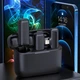 Подвійний мікрофон Wireless Lightning wireless microphone+receiver для iPhone 14|13|12|11|X|8|7 - зображення 2